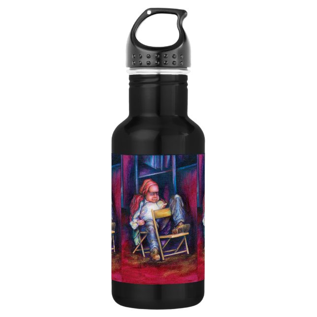 Bouteille D'eau Norman préfère se plonger dans son sommeil (Devant)