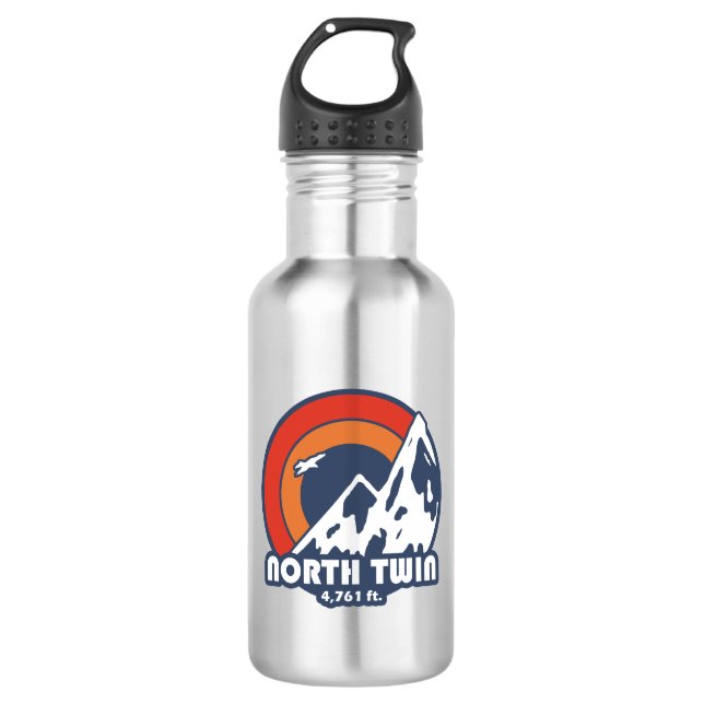 Bouteille D'eau North Twin New Hampshire Sun Eagle (Devant)