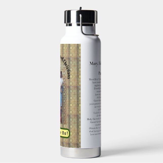 Bouteille D'eau Notre-Dame Marie, Aide des chrétiens (Gym)