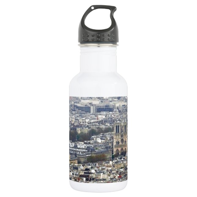Bouteille D'eau Notre Dame Paris France (Devant)