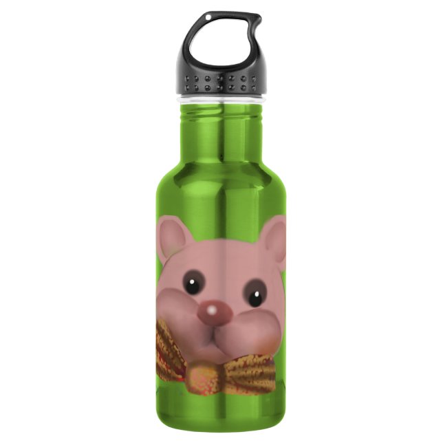 Bouteille D'eau nounours avec ruban (Devant)