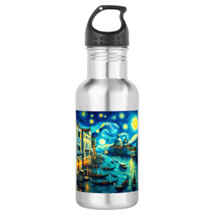Bouteille D'eau Nuit étoilée Venise Italie