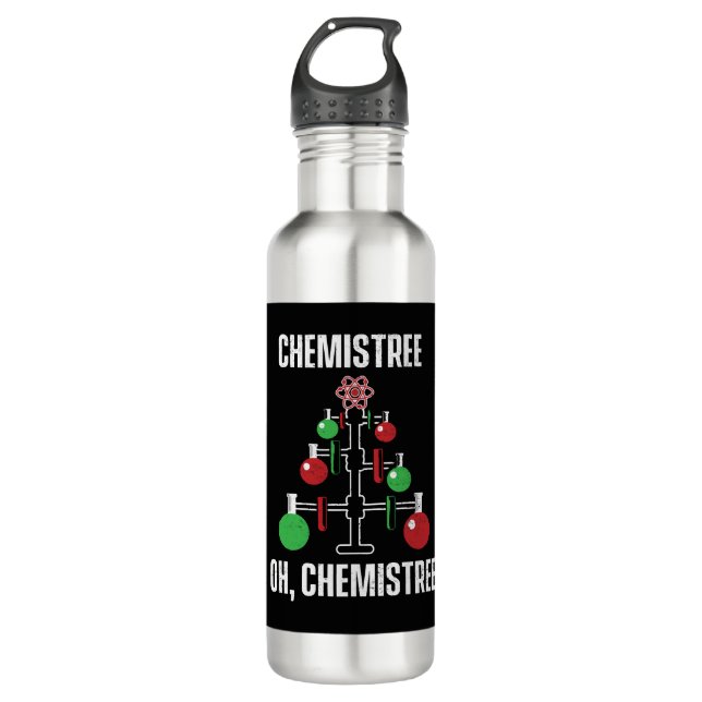 Bouteille D'eau Oh Chemist Tree Chemistree Pun Science (Devant)