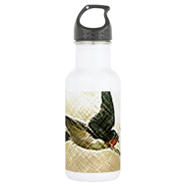 Bouteille D'eau Oiseaux en vol (Devant)