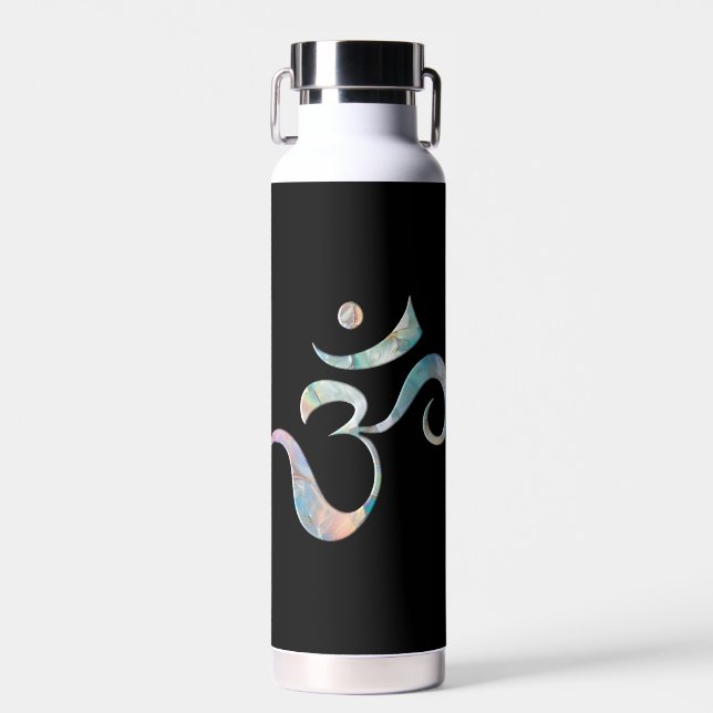 Bouteille D'eau Om Marbré Beige  (Avant)