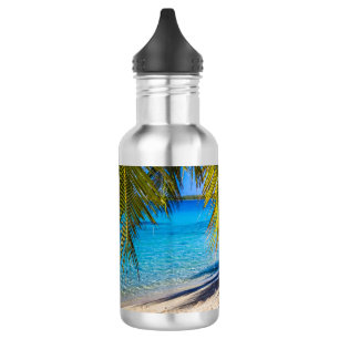 Bouteille D'eau Ombres sur la plage