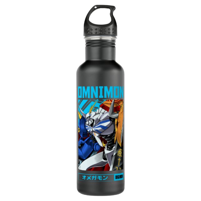Bouteille D'eau Omnimon = Digimon = Anime Otaku Design  (Devant)