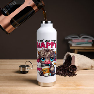 Bouteille D'eau On ne peut pas rendre tout le monde heureux, on n'