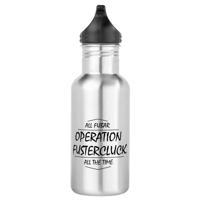 Bouteille D'eau Opération Fustercluck (Droite)