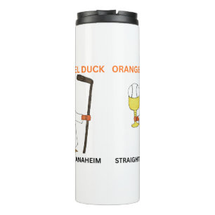 Bouteille d'eau Orange Angel Duck 710ml