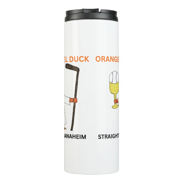 Bouteille d'eau Orange Angel Duck 710ml (Dos)