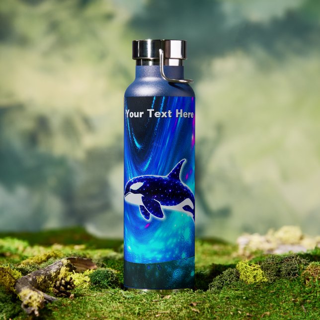 Bouteille D'eau Orque Cosmique (Extérieur)