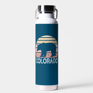 Bouteille D'eau Ours rétro du Colorado