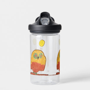 Bouteille D'eau Owl Bird "Art by Kids"
