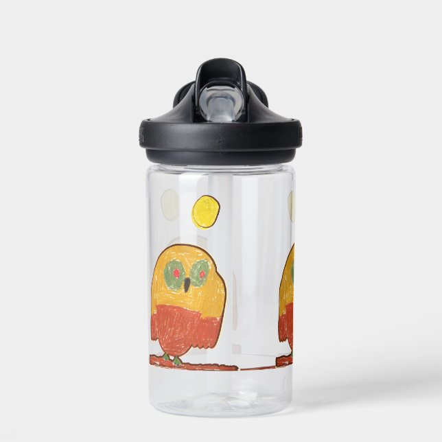 Bouteille D'eau Owl Bird "Art by Kids" (Avant)