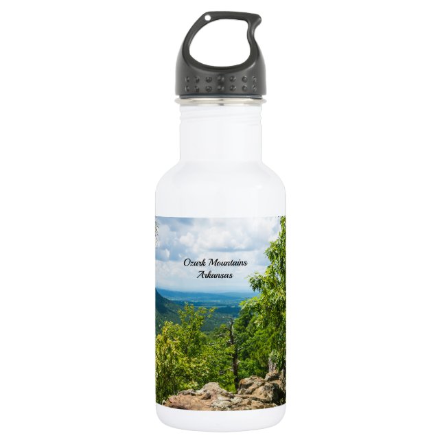 Bouteille D'eau Ozark National Forest Cliff View Acier inoxydable  (Devant)