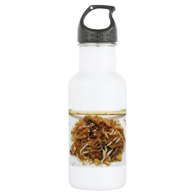 Bouteille D'eau Pad Thai [ผั ด ไ ท ย] Thailand Street Food (Devant)