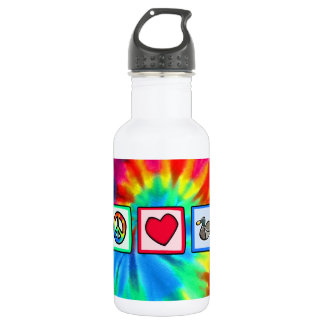 Bouteille D'eau Paix, amour, canards