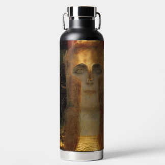Bouteille D'eau Pallas Athena par Klimt célèbre peinture