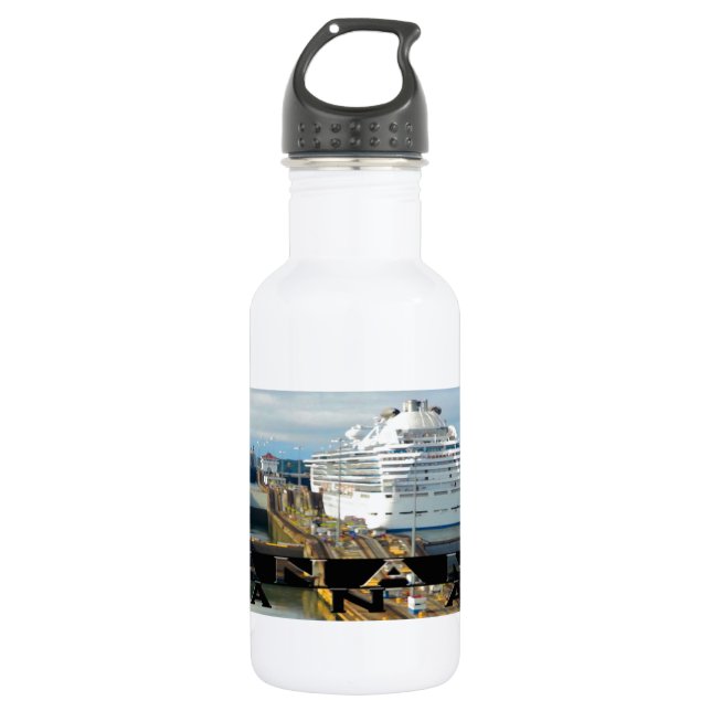 Bouteille D'eau Panama Canal Souvenir (Devant)