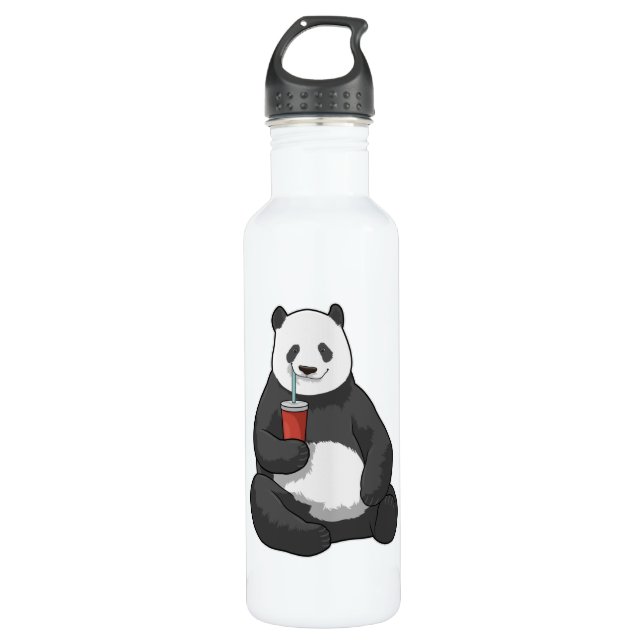 Bouteille D'eau Panda avec boisson (Devant)