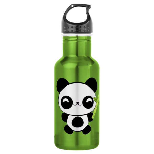 Bouteille D'eau Panda heureux de bébé (Devant)