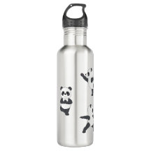 Panda Yoga Water Bottle