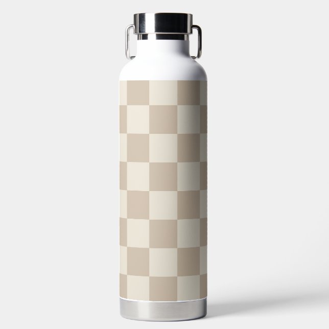 Bouteille D'eau Panneau de contrôle Brown et beige (Avant)