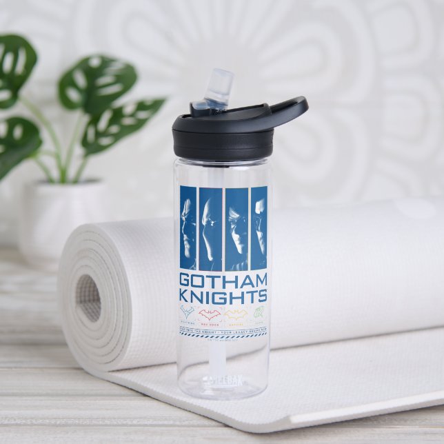 Bouteille D'eau Panneaux de visage Gotham Knights (Yoga)