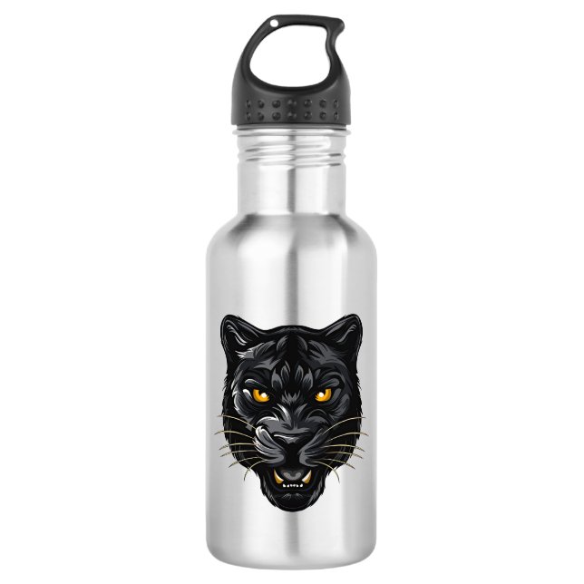 Bouteille D'eau Panthère noire (Devant)