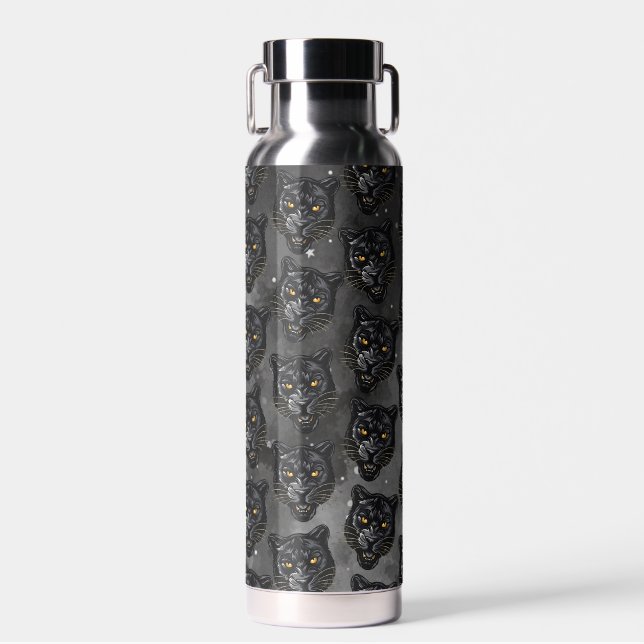 Bouteille D'eau Panthère noire (Avant)