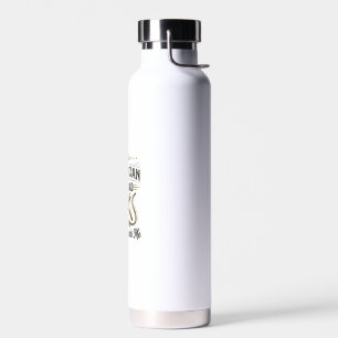 Bouteille D'eau Papa électricien Rien ne me choque Chemise vintage