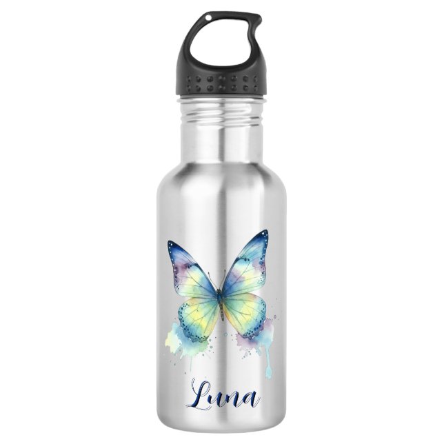 Bouteille D'eau Papillon (Devant)