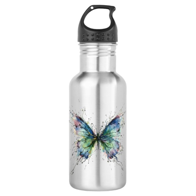 Bouteille D'eau Papillon (Devant)