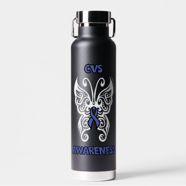 Bouteille D'eau Papillon/Tribal...CVS (Avant)