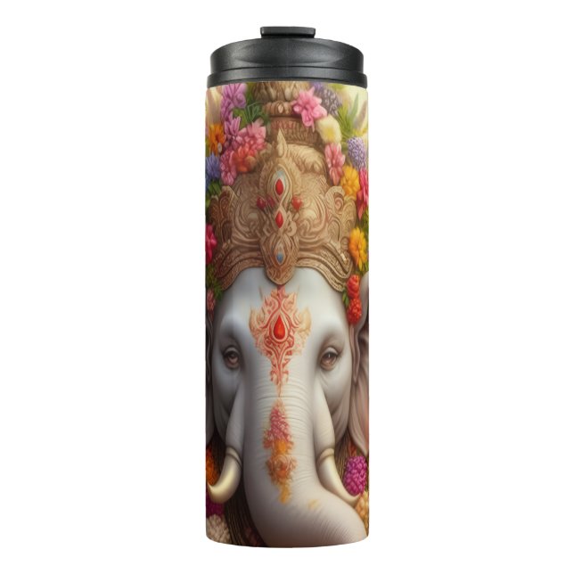 Bouteille d'eau Parallel Realms. Ganesha (Devant)