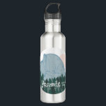 Bouteille D'eau Parc national de Yosemite Demi-Dôme Art Pastel<br><div class="desc">Découvrez cette superbe création en crayon coloré du Yosemite National Park en Californie. Recueillir tous les parcs, je les crée tout le temps. Regardez ma boutique pour plus de randonnée, de camping, de vie vanique, d'oiseaux et beaucoup plus! Vous pouvez également trouver ce design sur tee - shirt, tasses, autocollants,...</div>