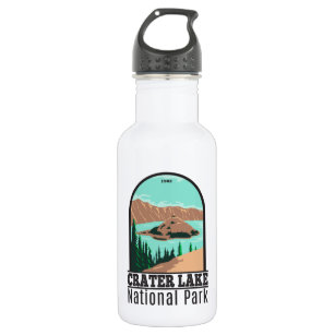 Bouteille D'eau Parc national du lac Crater Oregon Vintage