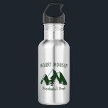 Bouteille D'eau Parc provincial Mount Robson<br><div class="desc">Le parc provincial Mount Robson,  le deuxième plus ancien parc du réseau de parcs de la Colombie-Britannique,  est vraiment l’un des joyaux de la couronne mondiale. La montagne pour laquelle le parc est nommé garde l’entrée ouest du parc et est le point culminant des Rocheuses canadiennes.</div>