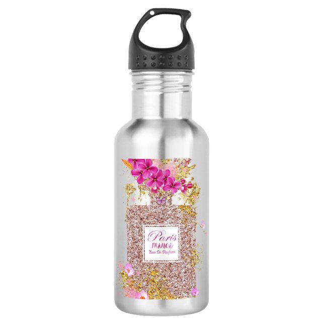 Bouteille D'eau Parfum élégant et luxueux (Devant)