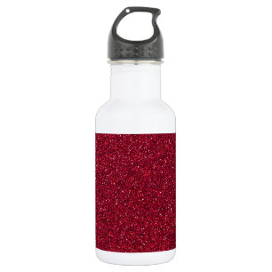 Bouteille D'eau Parties scintillantes rouges
