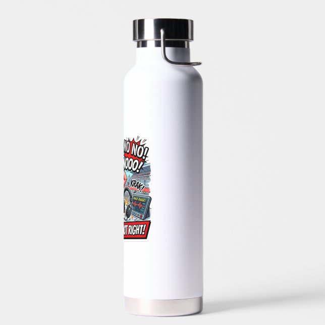 Bouteille D'eau Pas Mikey Non C'Était Tout Simplement Pas Correct  (Gauche)
