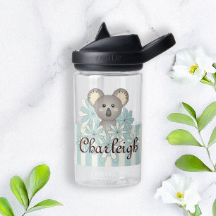 Bouteille D'eau Pastel Bleu Bleu Bleu Bleu Cute Koala Enfants