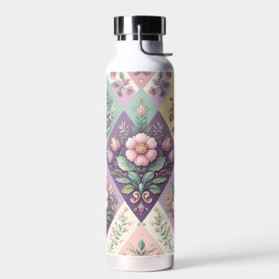 Bouteille D'eau Pastel coloré Jacquard Pâques/Printemps