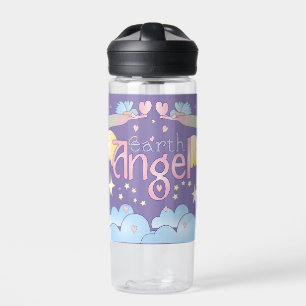 Bouteille d'eau Pastel Earth Angel - Étoiles & Ail