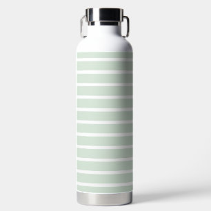 Bouteille D'eau Pastel Green Stripes