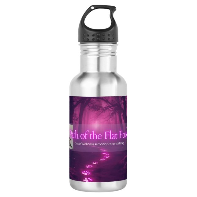 Bouteille D'eau Path of the Flat Foot water bottle (Devant)