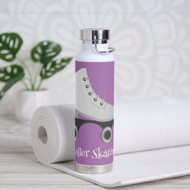 Bouteille D'eau Patinage à rouleaux Cuivre Vacuum isolé (Yoga)