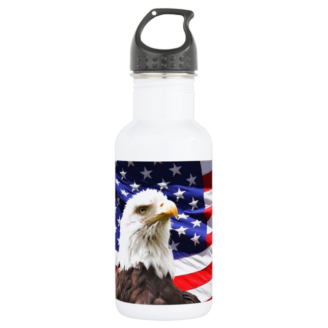 Bouteille D'eau Patriotique (Devant)