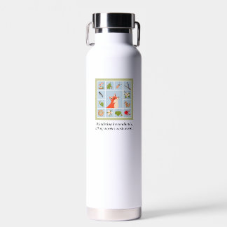 Bouteille D'eau Pause Tiles Woodland Walk 22oz Water Bottle